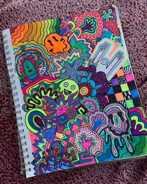 Lets ponder on how connected we really are, after all. . Trippy doodles